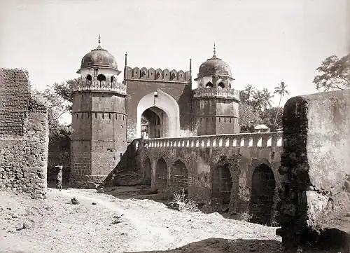 Mecca gate Aurangabad 1880s