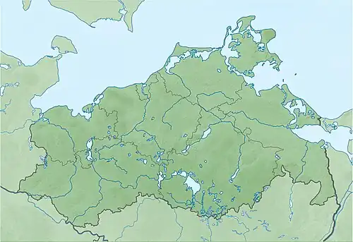 Tiefer See is located in Mecklenburg-Vorpommern