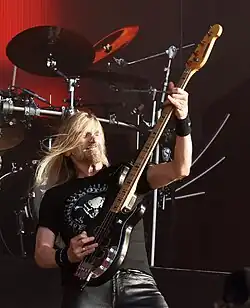 LoMenzo performing in 2023