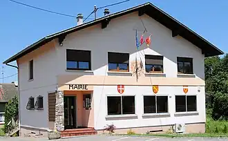 The town hall in Mertzen