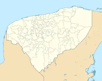 Acanceh, Yucatán is located in Yucatán (state)