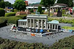 Brandenburg Gate and Berlin Wall, Berlin ( Germany)