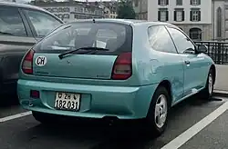 Colt 3-door hatchback (pre-facelift)