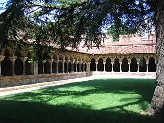 Cloister of the Saint-Pierre abbey