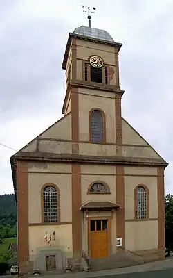 The church in Mollau