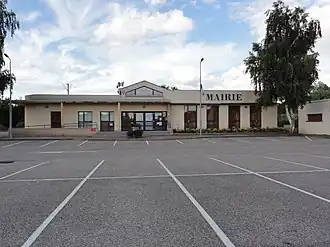 The town hall in Moncel-lès-Lunéville