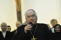 Salvatore Boccaccio during a homily