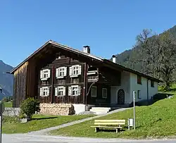 Montafonerhaus, type II, in St.&nbsp;Gallenkirch