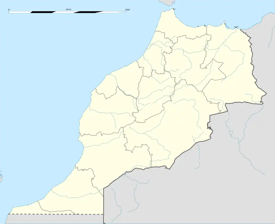 2019–20 Botola is located in Morocco