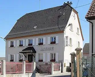 The town hall in Morschwiller-le-Bas