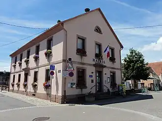 The town hall in Mothern