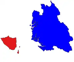 Location in Taungup district