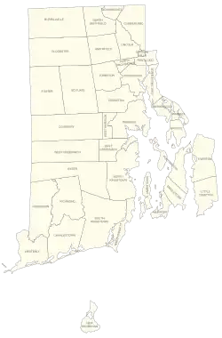 Municipalities in Rhode Island