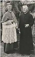 Bishop Joseph Murphy with Fr. Joseph Meuffels, in 1928