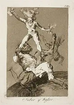 Capricho No. 56: Subir y bajar (Up and Down)