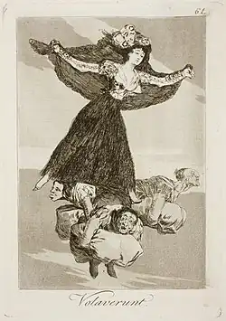 Capricho No. 61: Volavérunt (They have flown)