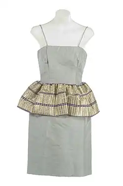 Cocktail dress. Vargas Ochagavía. c. 1960