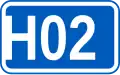 Highway H02 shield}}