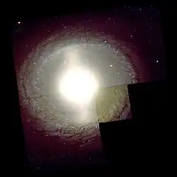 NGC 1398 imaged by the Hubble Space Telescope