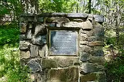 National Natural Landmark plaque