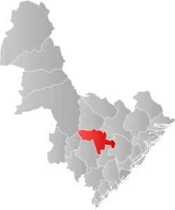 Mykland within Aust-Agder