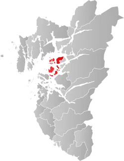Finnøy within Rogaland