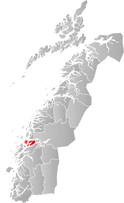 Nesna within Nordland