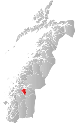 Elsfjord within Nordland