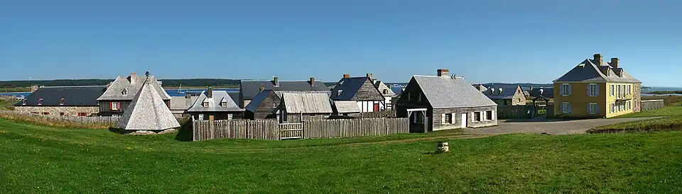 Panorama of the Fortress of Louisbourg