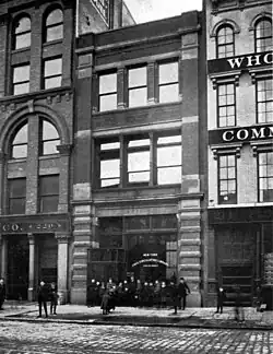 The Harlem Branch at its 1899 location, 218 East 125th St