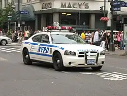 A Highway Patrol Dodge Charger RMP.