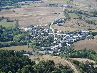 An aerial view of Nahuja