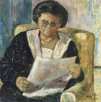 Newspaper Reader (1920)
