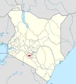 Location in Kenya