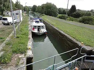 Lock 15 of the Marne-Rhine Canal in Naix-aux-Forges