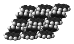 Unit cells of naphthalene
