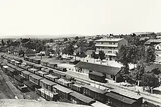 Lajkovac Railway Station in 1965
