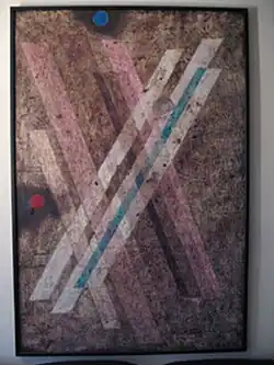 Blue Moon, acrylic on canvas, 1985.