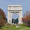 National Memorial Arch at Valley Forge National Historical Park, in Valley Forge, Pennsylvania (1914–17)