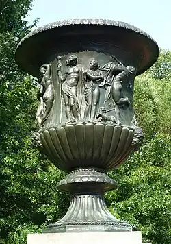 One of two Navy Yard Urns in 2015