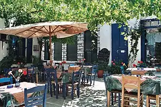 Image 16Traditional Greek taverna, integral part of Greek culture and cuisine. (from Culture of Greece)