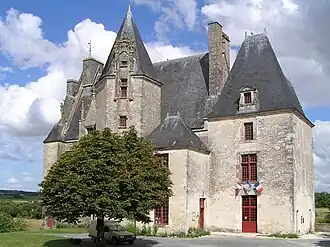 The chateau in Neuvicq-le-Château