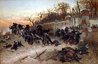 Defense of the Longboyau Gate, 21 October 1870 (1879)