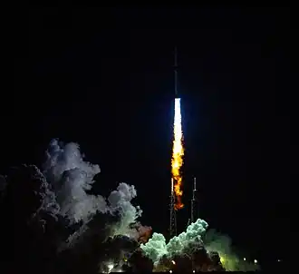 LC-36 in January 2025, during the first launch of New Glenn