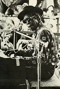 Professor Longhair at the 1975 New Orleans Jazz & Heritage Festival
