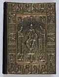 Treasure binding from the Guest-Coutts New Testament with scenes from the life of St Demetrius, of post-Byzantine date but probably based on a 14th-century template