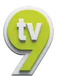 Third logo for TV9, used from 2013 to 2021, this is the second revision of the 2006 logo