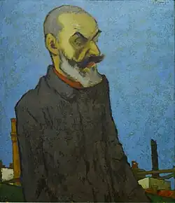 The Man of a New World, portrait of Gala Galaction (1920)