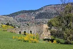 Beginning of the Nicosia aqueduct near Krini