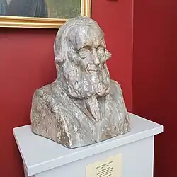Bust of Jacobsen's father